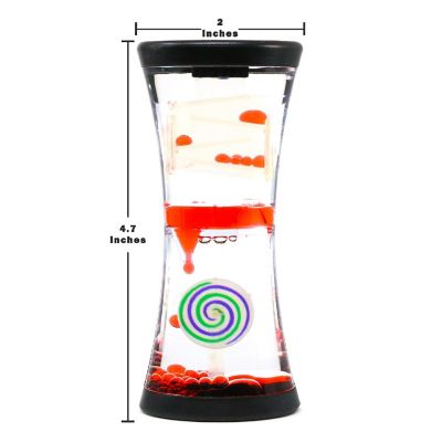 Big Mo's Toys Hypnotic Liquid Motion Spiral Timer Toy for Sensory Play Image 3