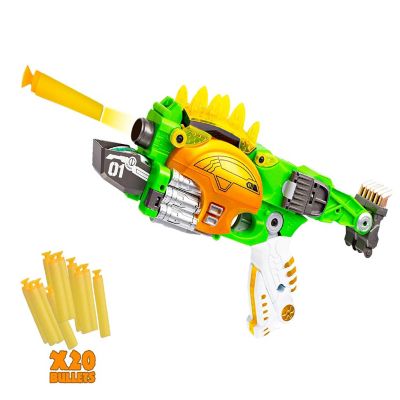 Big Mo's Toys  Kids Foam Dinosaur Gun - 1 Gun and 20 Bullets Image 3