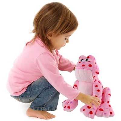Big Mo's Toys Love Frog - Plush Valentine's Day Small Stuffed Frog Image 1