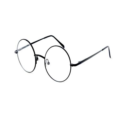 Big Mo's Toys Wizard Glasses - Round Wire Costume Glasses Accessories for Dress Up - 1 Pair Image 1