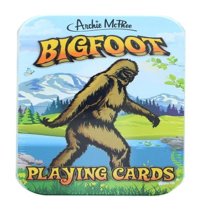 Bigfoot Novelty Playing Cards  52 Card Deck Image 1