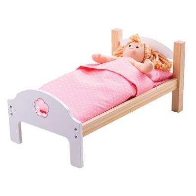 Bigjigs Toys, Dolls Bed Image 1