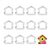 Bird House 4" Cookie Cutters Image 1