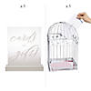 Birdcage Card Holder with Cards & Gifts Sign - 3 Pc. Image 1