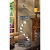 Birdcage Staircase Candle Stand 9X9X28" Image 1
