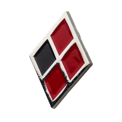 Birds of Prey Harley Quinn Diamond Logo Enamel Collector Pin Image 1