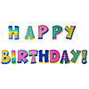 Birthday Letter Cutouts - 14 Pc. Image 1