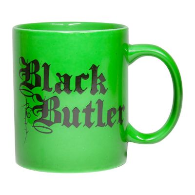 Black Butler Collectibles  Green Coffee Mug with Black Logo Image 2