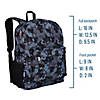 Black Camo 16 Inch Backpack Image 3