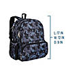 Black Camo 17 Inch Backpack Image 3
