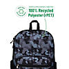 Black Camo Recycled Eco Backpack Image 2