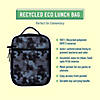 Black Camo Recycled Eco Lunch Bag Image 1