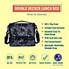 Black Camo Two Compartment Lunch Bag Image 2