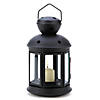 Black Colonial Candle Lantern 5X5X9.5" Image 1