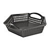 Black Hexagon Woven Storage Baskets with Handles - 6 Pc. Image 1