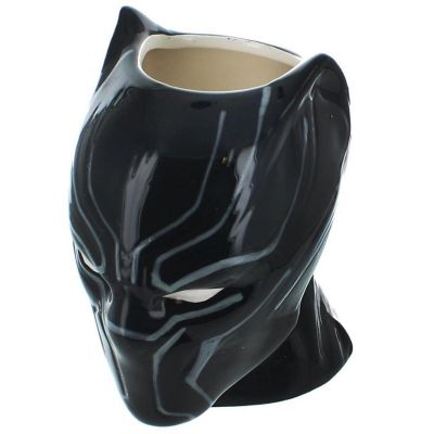 Black Panther Sculpted 16oz Ceramic Mug Image 1