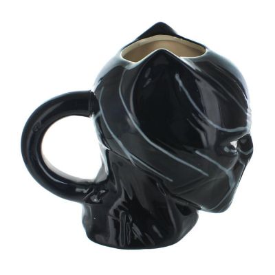 Black Panther Sculpted 16oz Ceramic Mug Image 2
