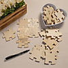 Blank Wood Puzzle Pieces - 50 Pc. Image 1