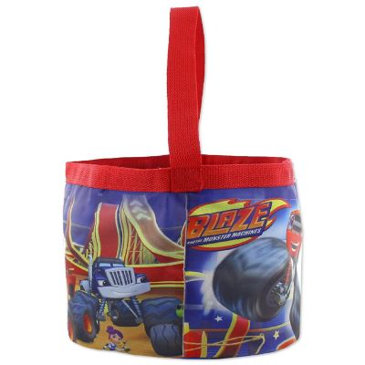 Blaze and the Monster Machines Boys Nylon Gift Basket Bucket Tote Bag (One Size, Red/Blue) Image 1