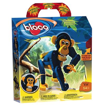 Bloco - Primates of the World Chimpanzee Image 1