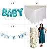 Blue Drive-By Baby Shower Decorating Kit - 7 Pc. Image 1