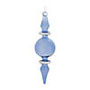 Blue Glass Finial Drop Ornament (Set Of 12) 6"H Glass Image 2