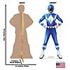 Blue Power Ranger Life-Size&#160;Cardboard&#160;Cutout Stand-Up Image 1