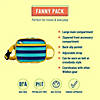 Blue Stripes Fanny Pack Image 2