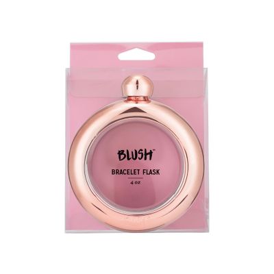 Blush Rose Gold Plastic Bangle Flask by Blush Image 1