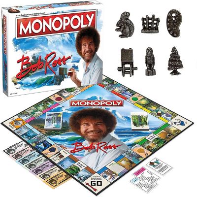 Bob Ross Monopoly Board Game  For 2-6 Players Image 1
