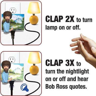 Bob Ross Talking Clapper Sound Activated Switch Image 3