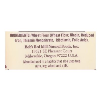 Bob's Red Mill - Unbleached White Fine Pastry Flour - 5 lb - Case of 4 Image 1