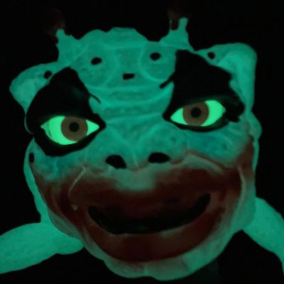 Boglins Dark Lords 8-Inch Foam Monster Puppet  Crazy Clown Image 2