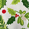 Boughs Of Holly Print Tablecloth 70 Round Image 2