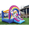Bounceland Rainbow Unicorn Bounce House and Slide Image 4
