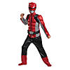 Boy's Red Ranger Muscle Costume - Beast Morphers Image 1