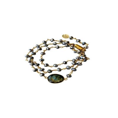 Bracelet/Necklace Pyrite Labradorite Image 1