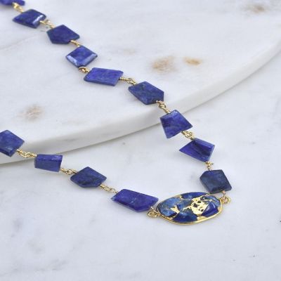 Bracelet/NecklaceBlue Turquoise Image 1