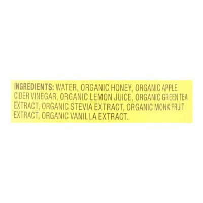 Bragg - Apple Cider Vinegar Honey Green Tea Refresh - Case of 12-16 FZ Image 1