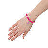 Breast Cancer Awareness Disk Bracelets - 12 Pc. Image 1