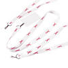 Breast Cancer Awareness Lanyards - 12 Pc. Image 1