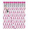 Breast Cancer Awareness Pencils - 24 Pc. Image 1