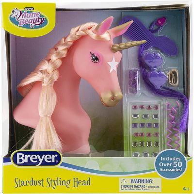 Breyer Mane Beauty Unicorn Styling Head  Stardust Image 1