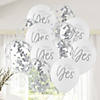Bridal Party & Confetti-Filled 12" Latex Balloons - 12 Pc. Image 2