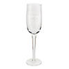 Bridesmaid&#8217;s Wedding Glass Champagne Flute Image 1