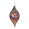 Bronze Irredescent Glass Swirl Ornament (Set Of 6) 4.75"H, 7"H Image 2