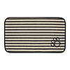 Brown Stripe Embroidered Paw Pet Mat Small Image 1