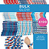 Bulk 100 Pc. Patriotic Slap Bracelet Assortment Image 2