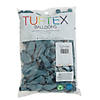 Bulk 100 Pc. Tuftex Matte Blue Slate 11" Natural Latex Balloons Image 3