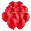 Bulk 100 Pc. Tuftex Matte Red 11" Natural Latex Balloons Image 1